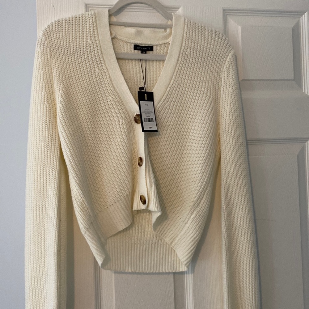 Dynamite cropped cardigan